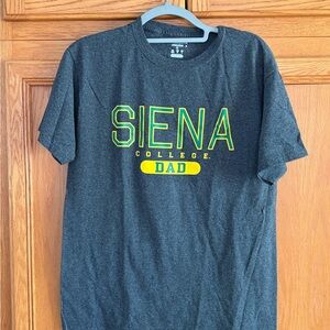 Champion Dark Gray Siena College Dad Tee